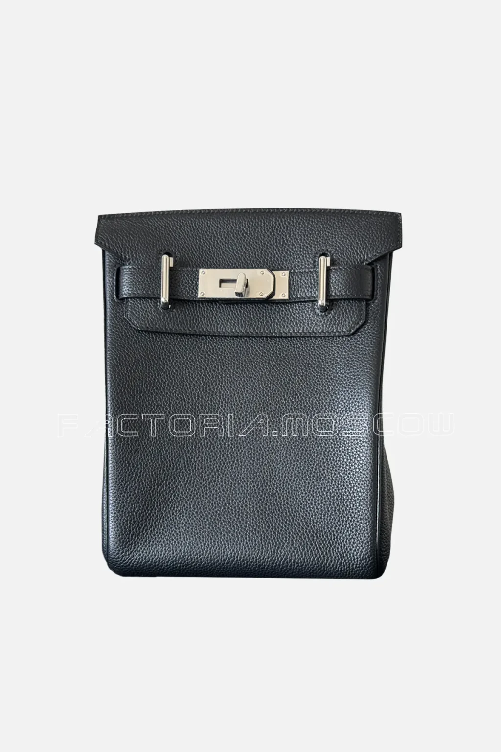 Hermes Hac A Dos PM Black Togo PHW