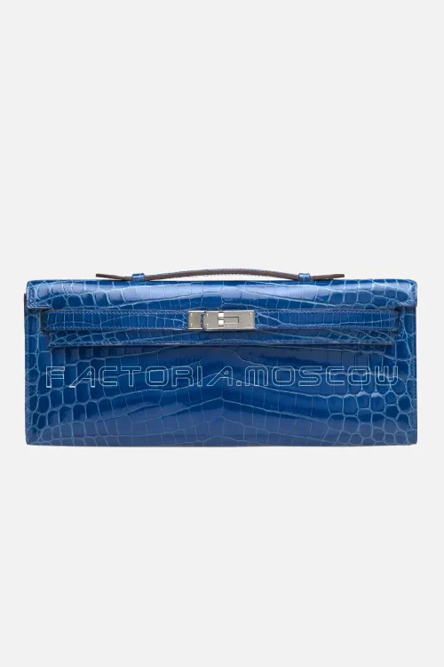 Hermes Kelly Cut Shiny With Palladium Hardware