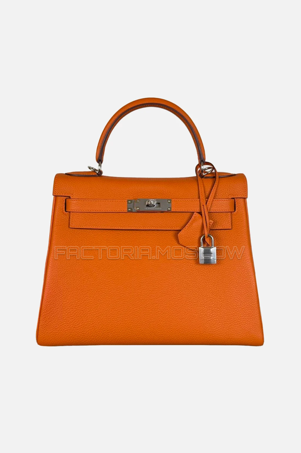 Hermes Kelly Retourne 28 Togo Colour Orange Hardware PHW