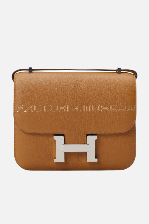 Hermes Constance 18 Chèvre Sesame PHW