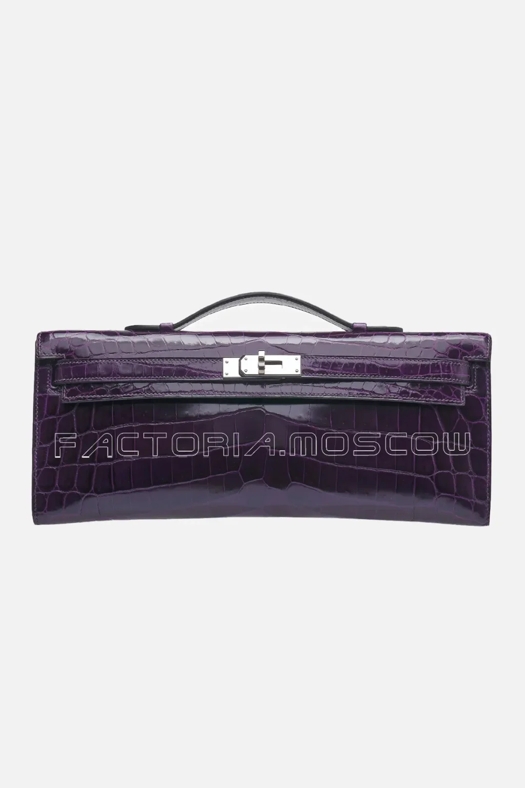 Hermes Kelly Cut Shiny With Palladium Hardware