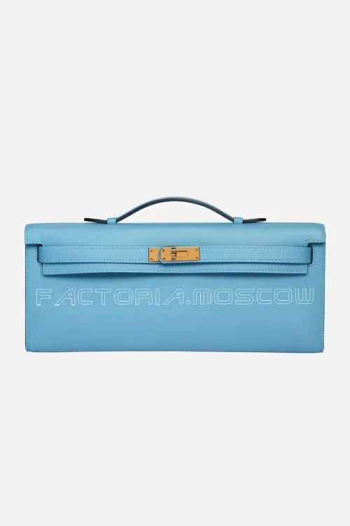 Hermes Kelly Cut With Gold Hardware