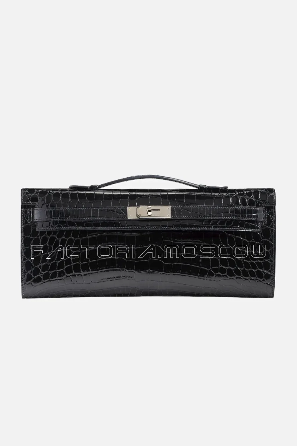 Hermes Kelly Cut Shiny With Palladium Hardware