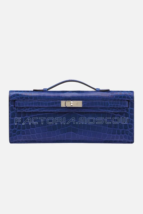Hermes Kelly Cut Shiny With Palladium Hardware