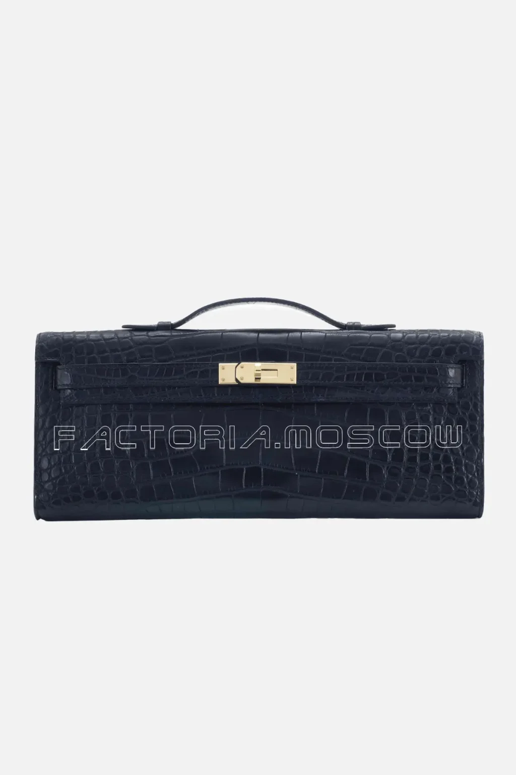 Hermes Kelly Cut Matte Alligator With Permabrass Hardware