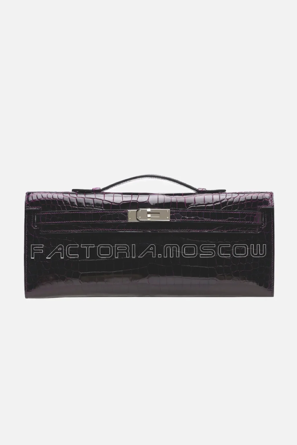 Hermes Kelly Cut Shiny With Palladium Hardware