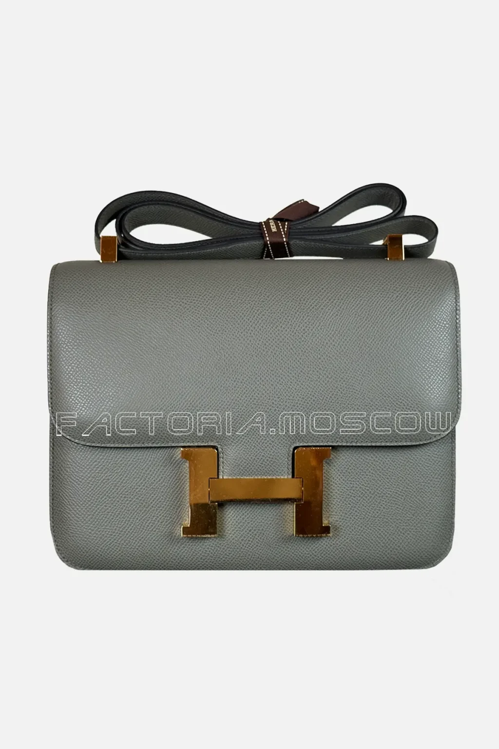 Hermes Constance 24 Epsom Colour Gris Meyer GHW