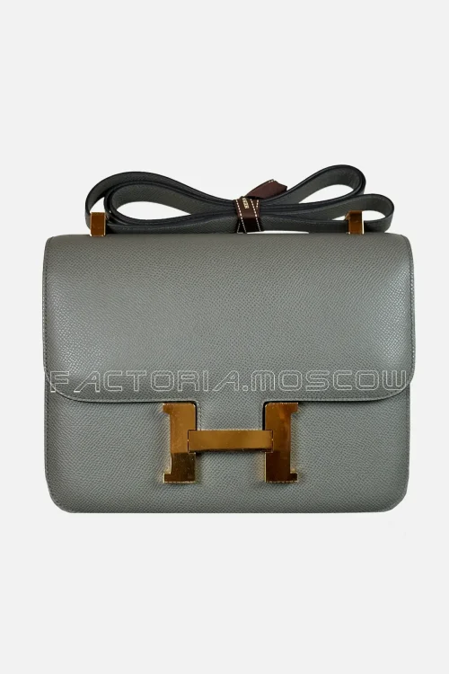 Hermes Constance 24 Epsom Colour Gris Meyer GHW