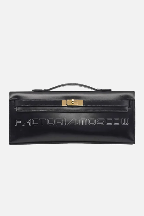 Hermes Kelly Cut With Gold Hardware