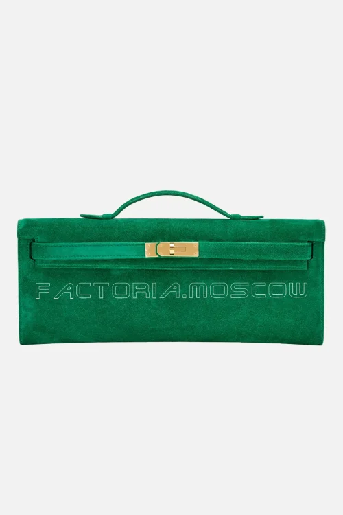 Hermès Kelly Cut Doblis Gold Hardware