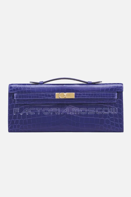 Hermes Kelly Cut With Gold Hardware
