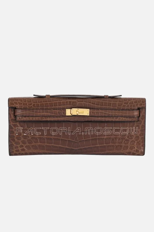 Hermès Kelly Cut Matte Gold Hardware