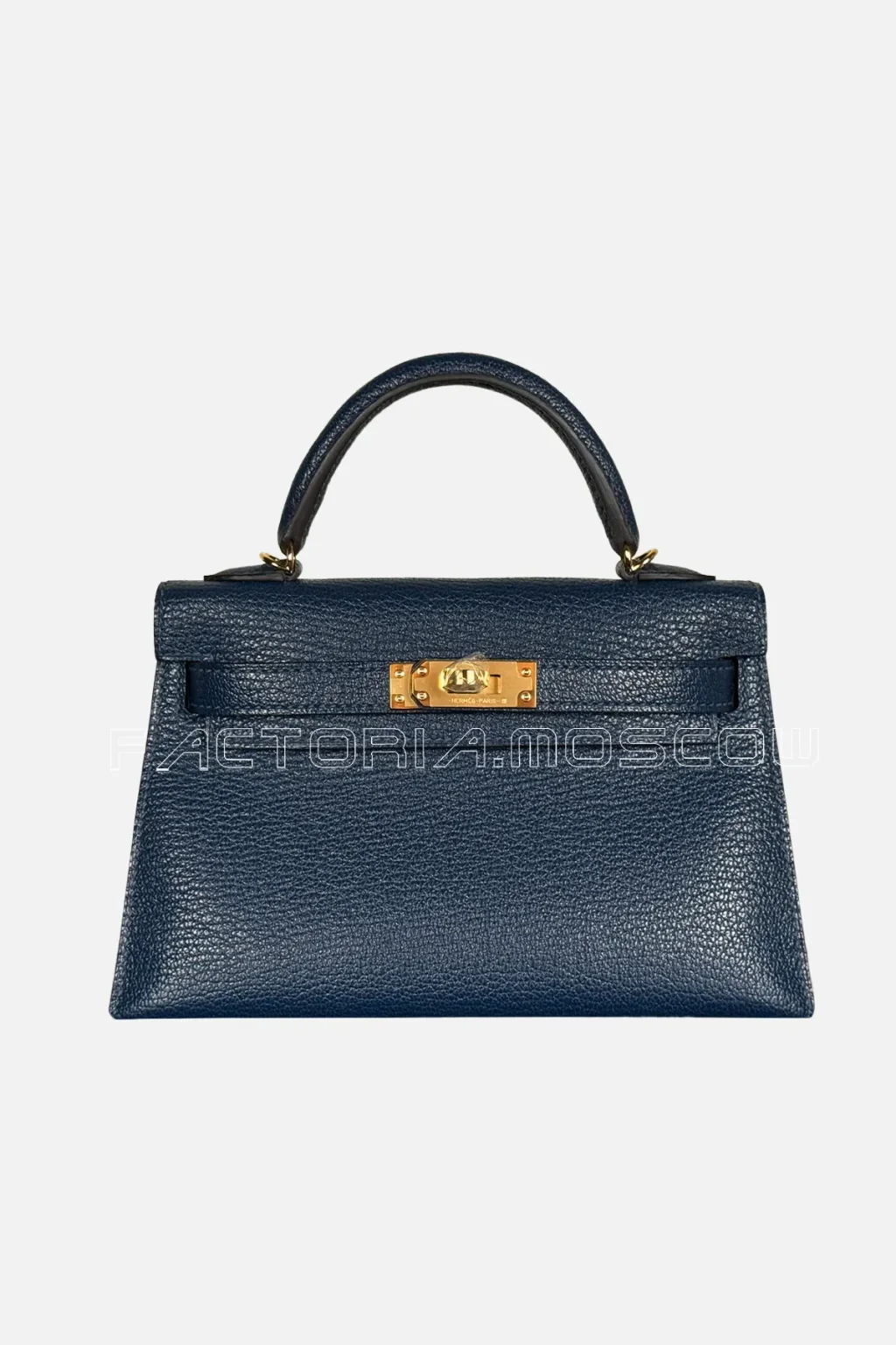 Hermes Kelly Mini II 20 Chèvre Colour Bleu Sapphire GHW