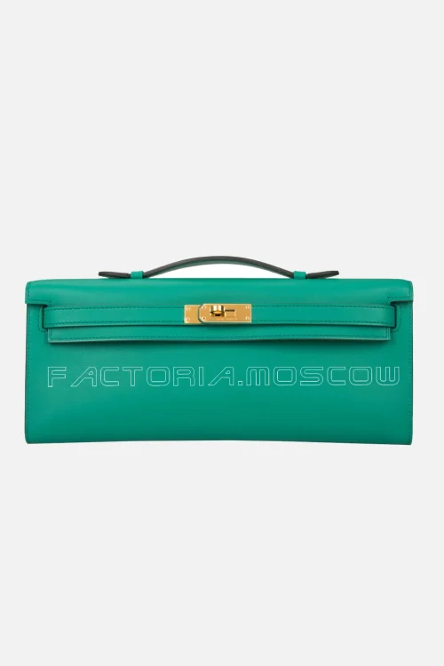 Hermes Kelly Cut With Gold Hardware
