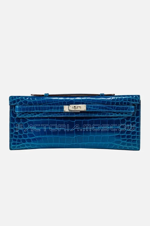 Hermès Kelly Cut Shiny Palladium Hardware