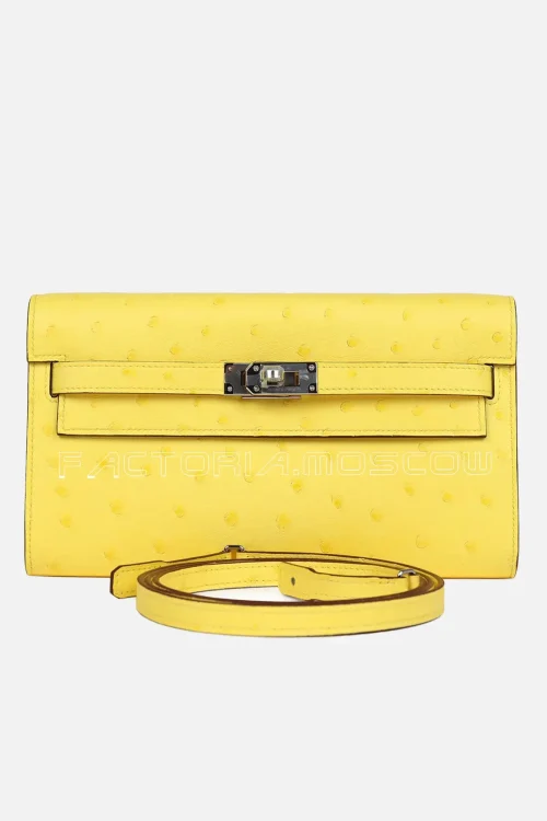 Hermès Kelly To Go Wallet Palladium Hardware