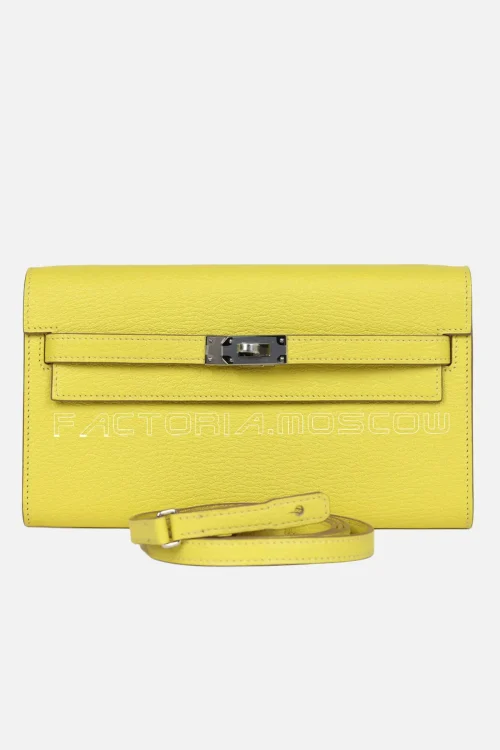 Hermès Kelly Wallet To Go Palladium Hardware