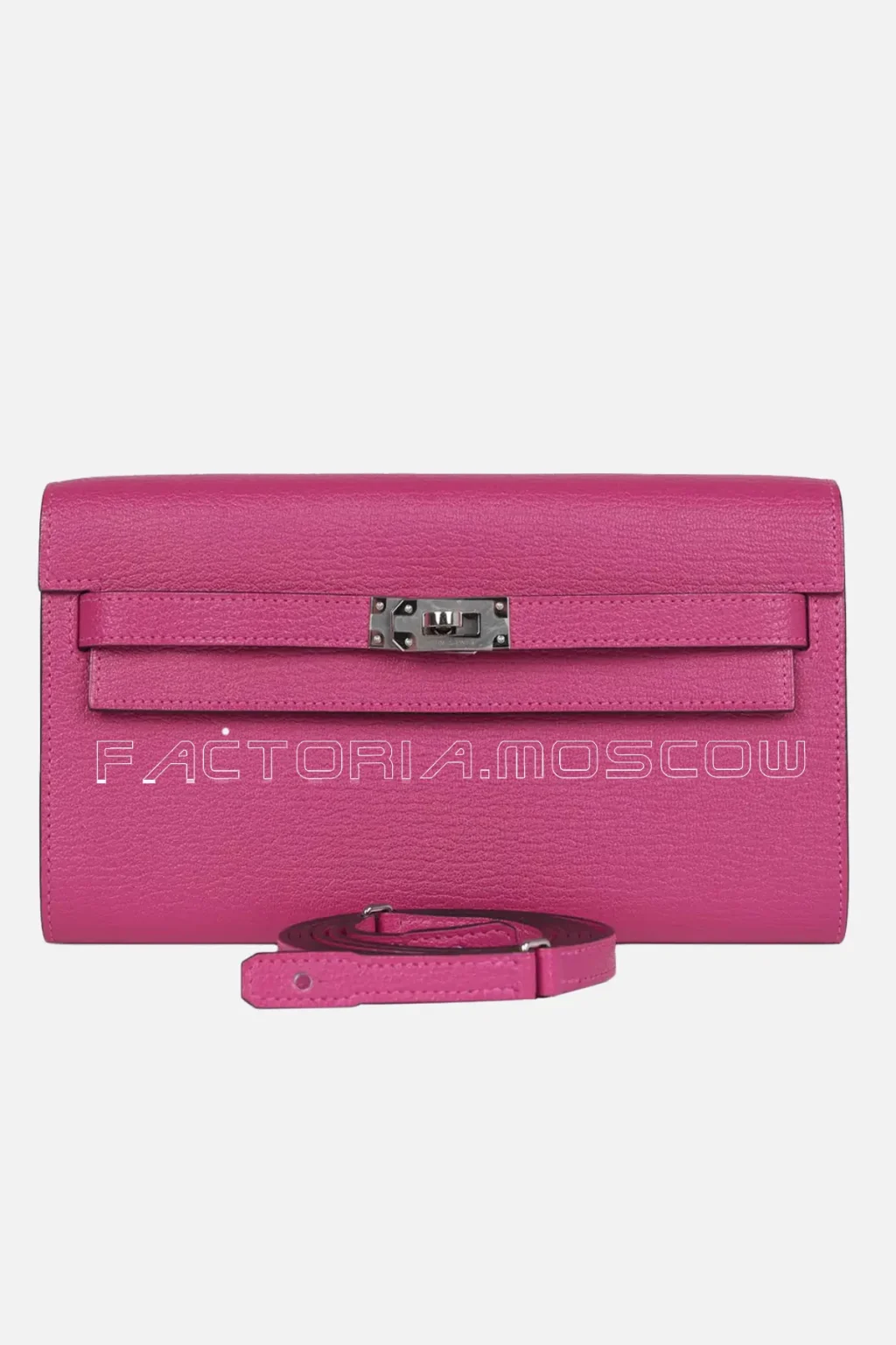 Hermès Kelly Wallet To Go Palladium Hardware