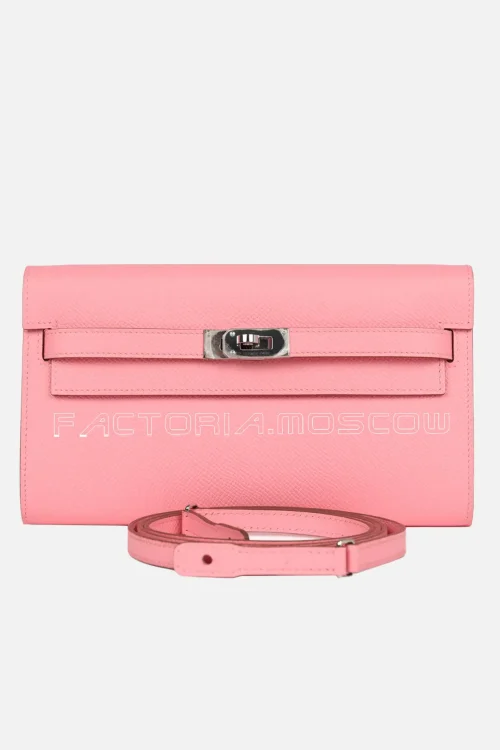 Hermès Kelly Wallet To Go Palladium Hardware