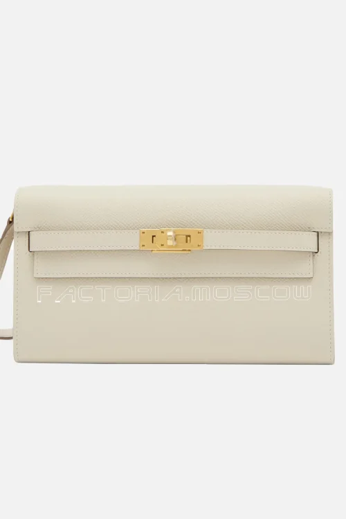 Hermès Kelly To-Go Wallet Gold Hardware