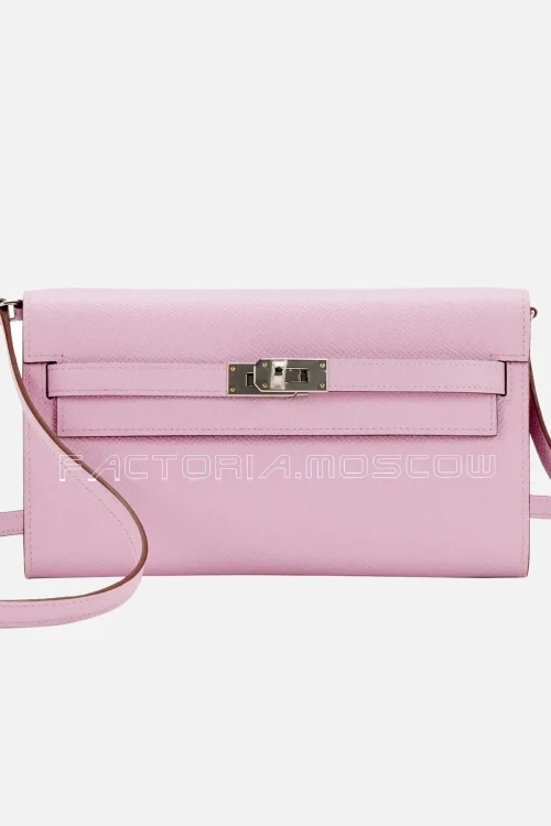 Hermès Kelly To-Go Wallet Palladium Hardware