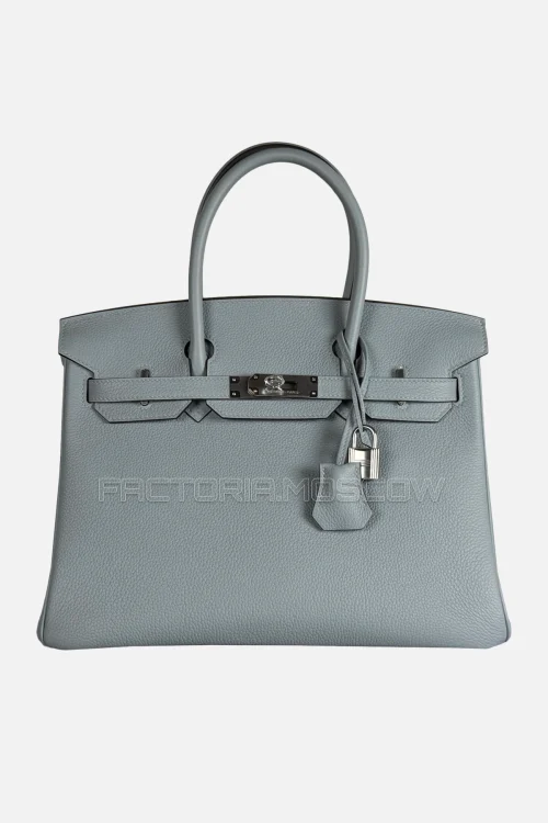 Hermes Birkin 30 Togo Colour Blue Lin Hardware PHW