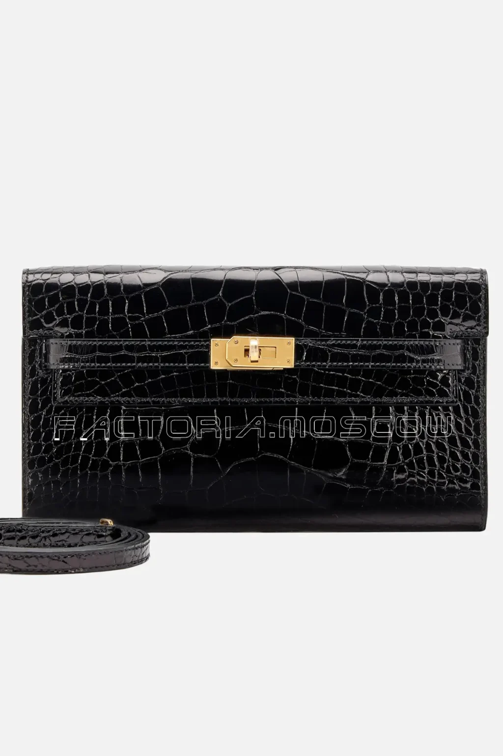 Hermès Kelly To-Go Wallet Gold Hardware
