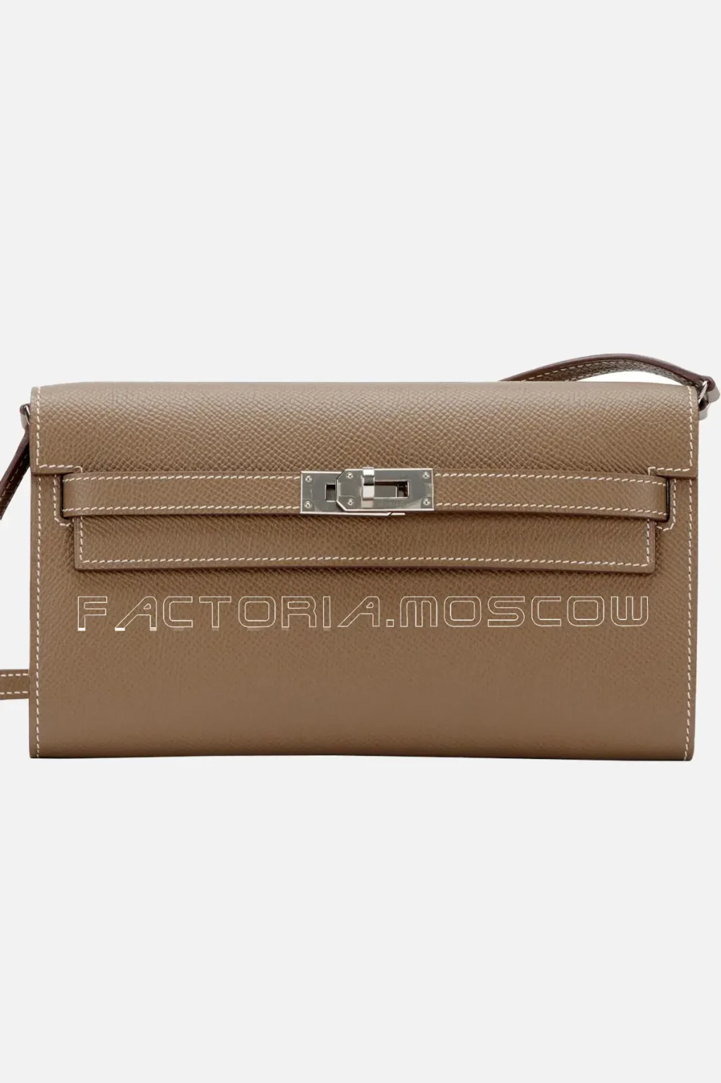 Hermès Kelly To Go Wallet Palladium Hardware