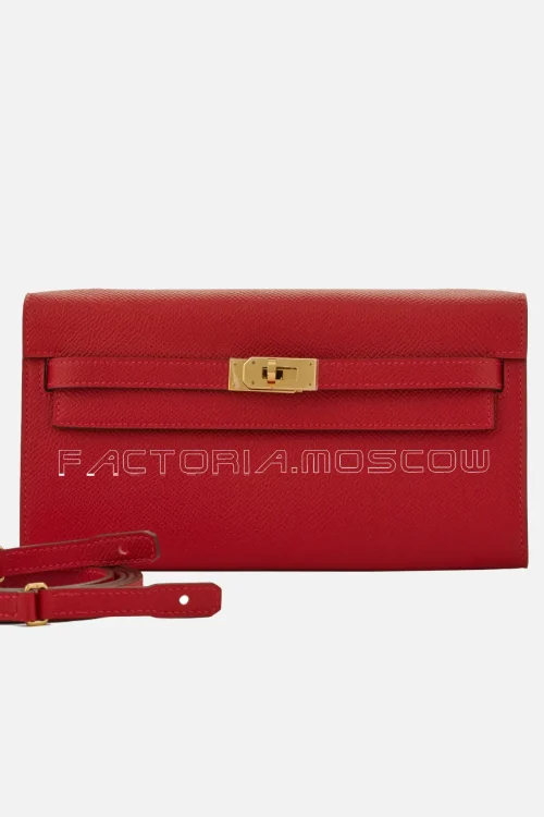 Hermès Kelly To Go Wallet Gold Hardware