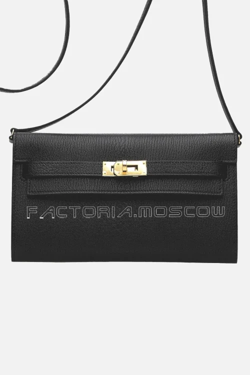 Hermes Kelly Wallet To Go With Gold Hardware