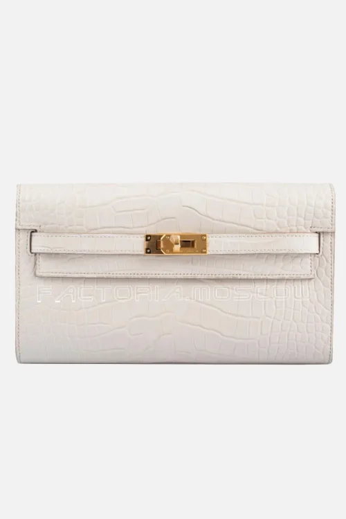 Hermes Kelly To Go Wallet Gold Hardware