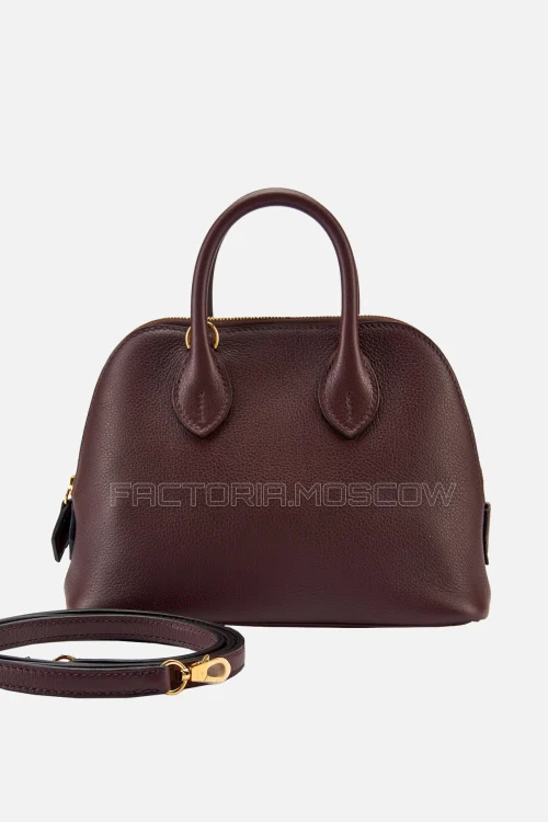 Hermès Mini Bolide Rouge Sellier And Framboise