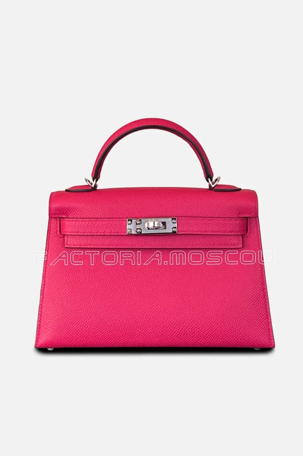 Hermes Kelly mini 20 Epsom Colour Rose Extreme PHW