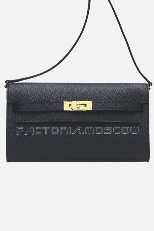 Hermes Kelly Wallet To Go With Gold Hardware