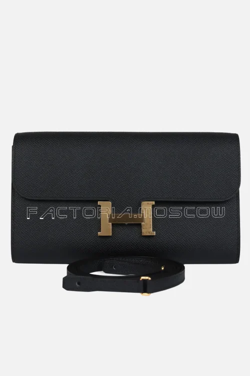 Hermès Constance Wallet To Go Gold Hardware