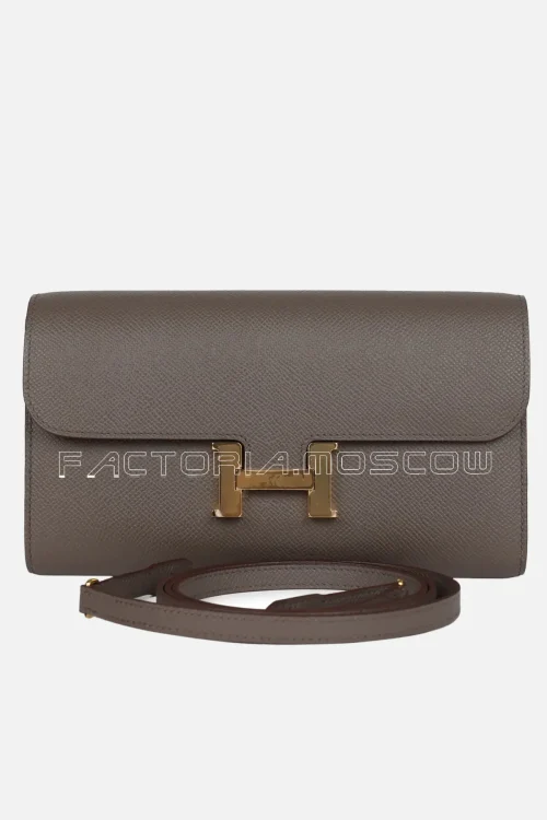 Hermès Constance Wallet To Go Gold Hardware