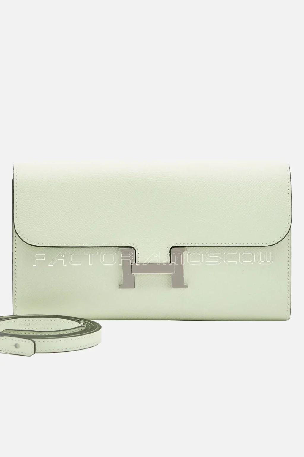 Hermès Constance Wallet To Go Palladium Hardware