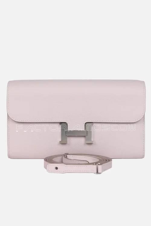 Hermès Constance Wallet To Go Palladium Hardware