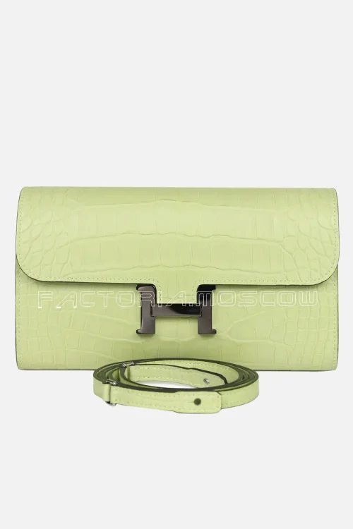 Hermès Constance Wallet To Go Palladium Hardware