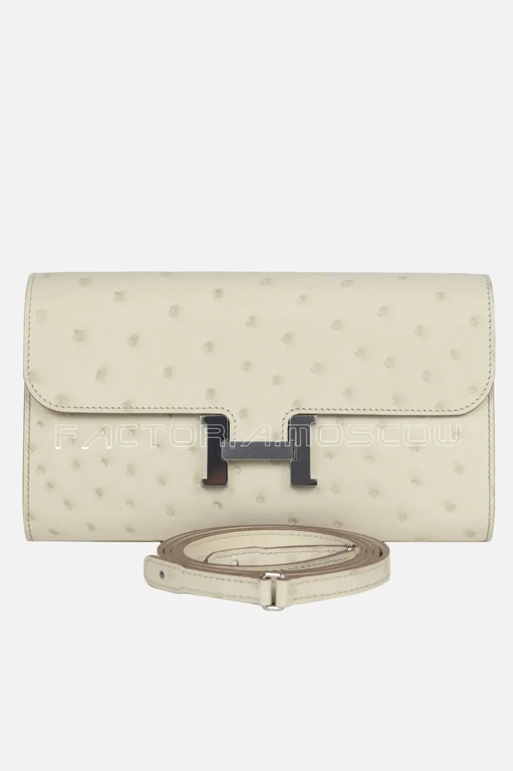 Hermès Constance Wallet To Go Palladium Hardware