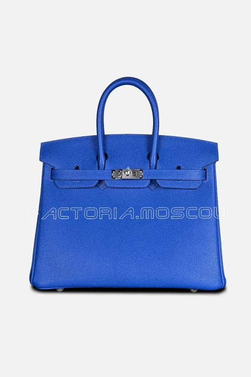 Hermes Birkin 25 Epsom Colour Blue Zellige PHW