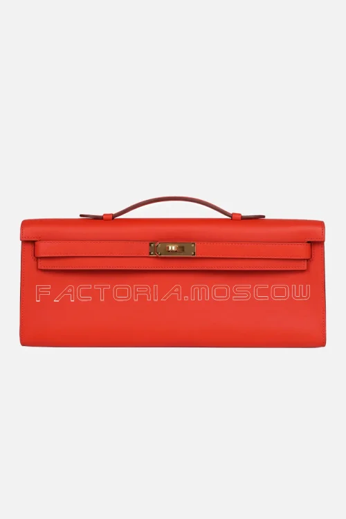 Hermès Kelly Cut Gold Hardware