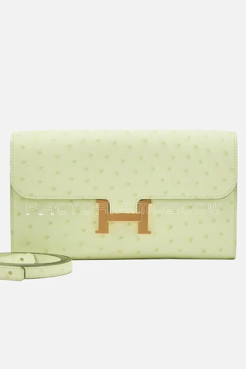 Hermès Constance To-Go Wallet Gold Hardware