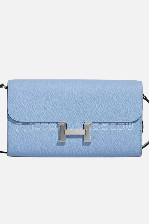 Hermès Constance To Go Céleste Palladium Hardware