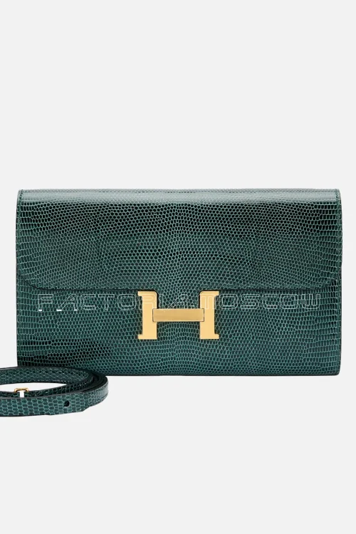 Hermès Constance To-Go Vert Cypres Gold Hardware
