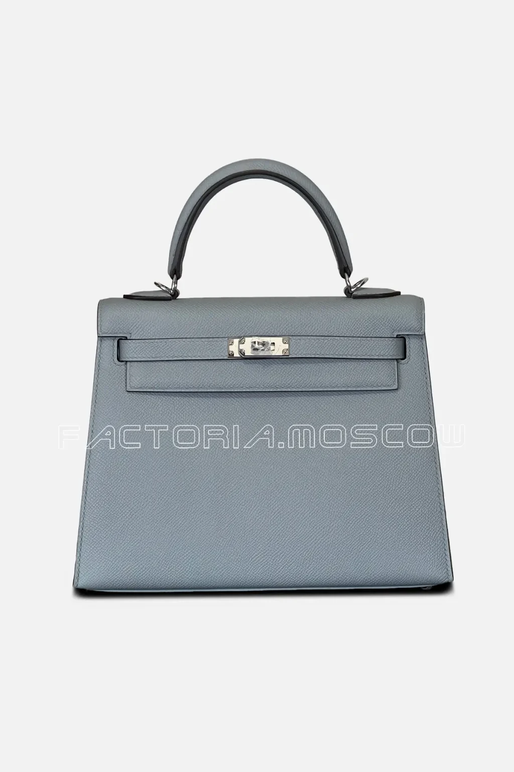 Hermes Kelly Sellier 25 Epsom Colour Blue Lin PHW