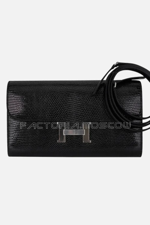 Hermès Constance Long To Go Wallet With Palladium Hardware