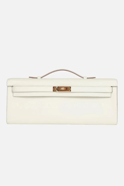 Hermès Kelly Cut Gold Hardware