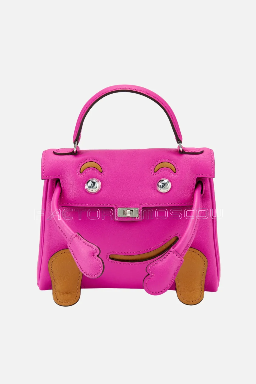Hermès Quelle Idole Kelly Doll Magnolia And Biscuit Palladium Hardware
