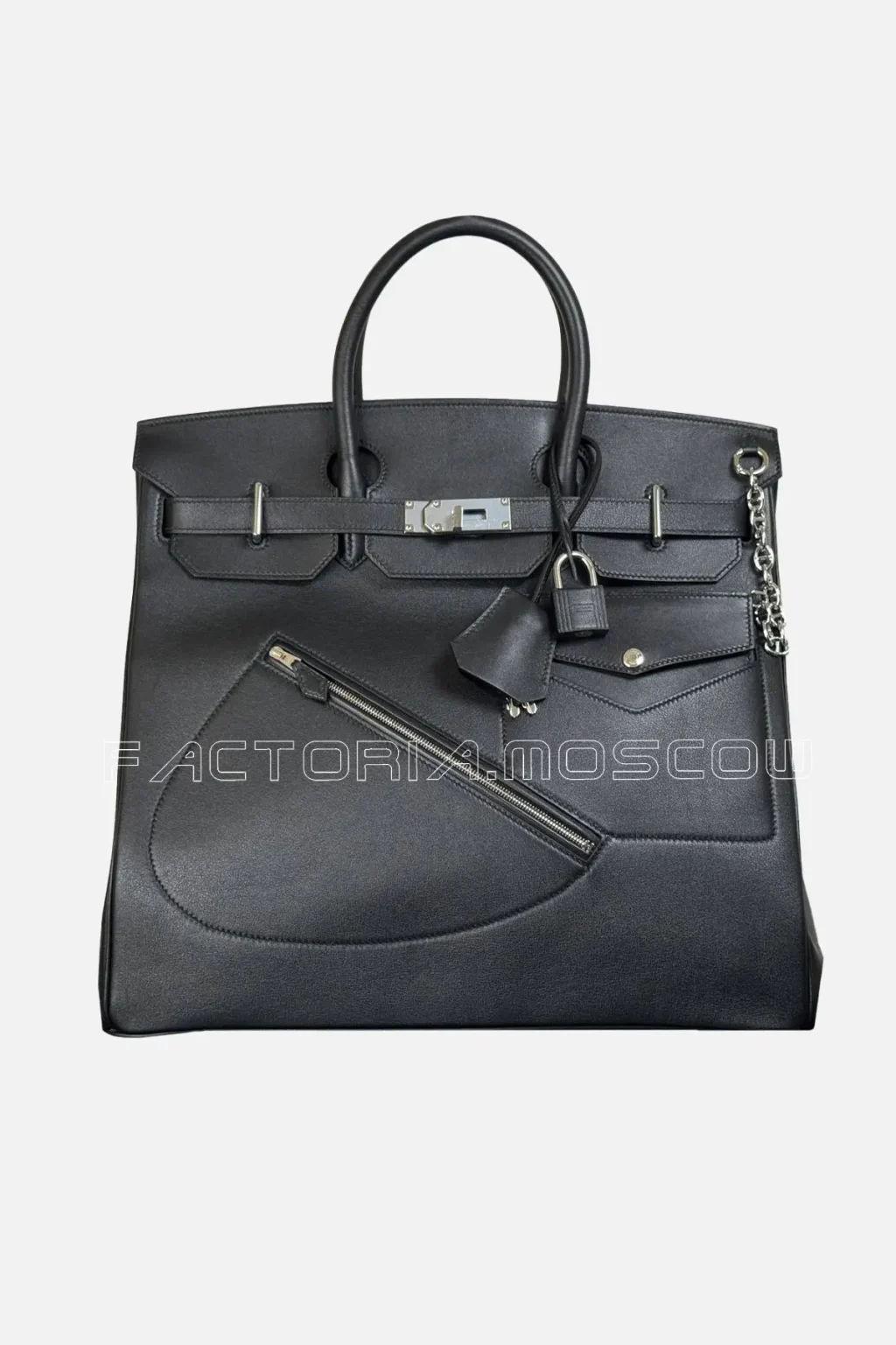 Hermès Birkin 40 HAC Rock Black Volupto PHW